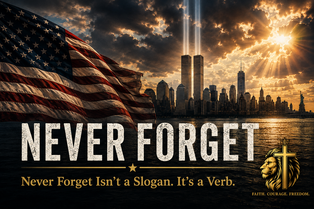 Never Forget Isn't a Slogan. It's a Verb.