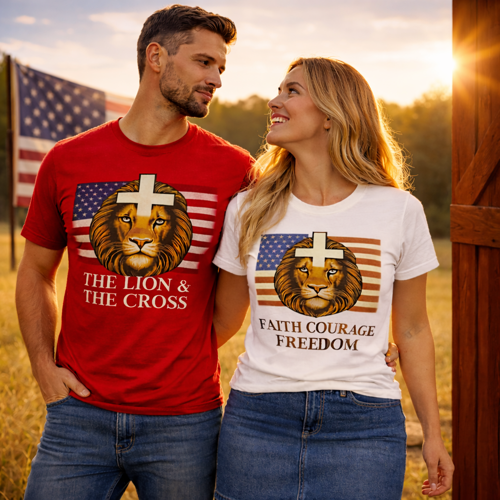 The Lion & The Cross  (with flag) — Heritage Collection