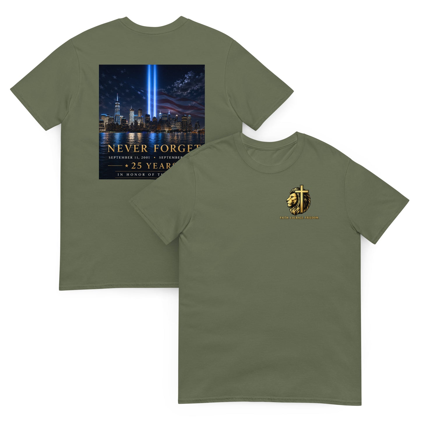Never Forget NYC — 25 Years Tribute Tee