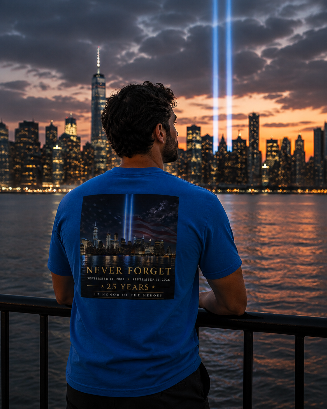 Never Forget NYC — 25 Years Tribute Tee