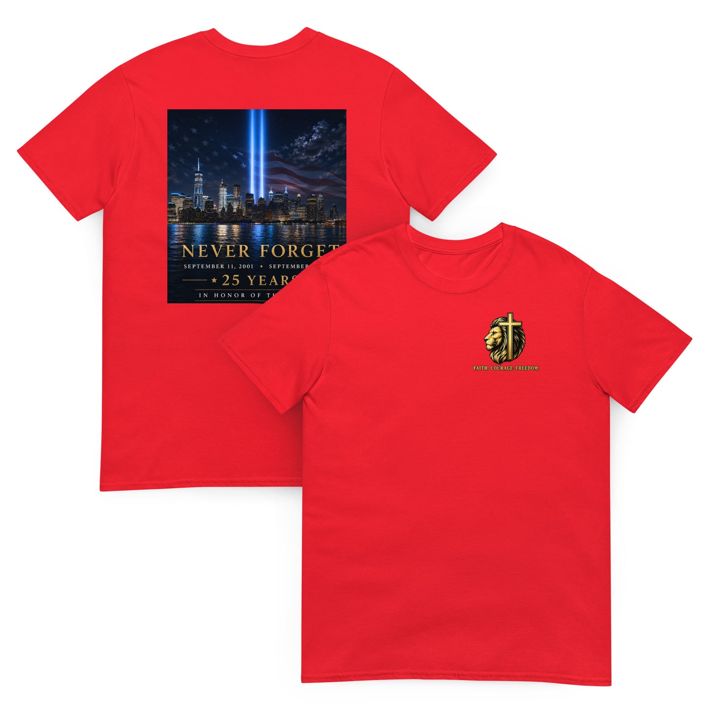 Never Forget NYC — 25 Years Tribute Tee