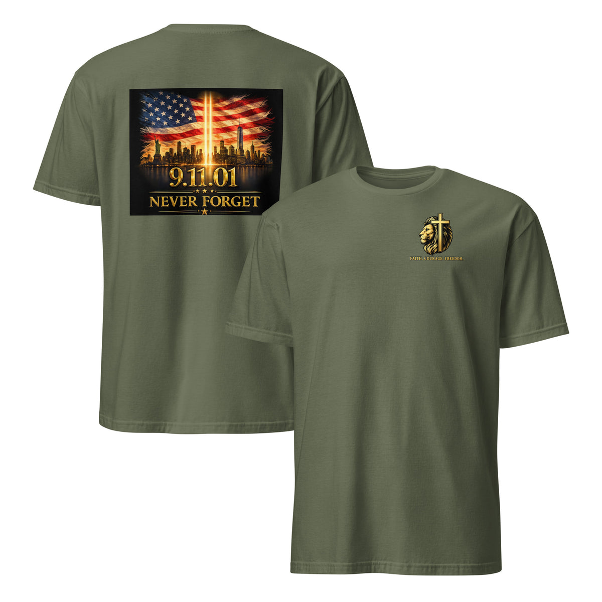 Never Forget 9.11.01 Tribute Tee