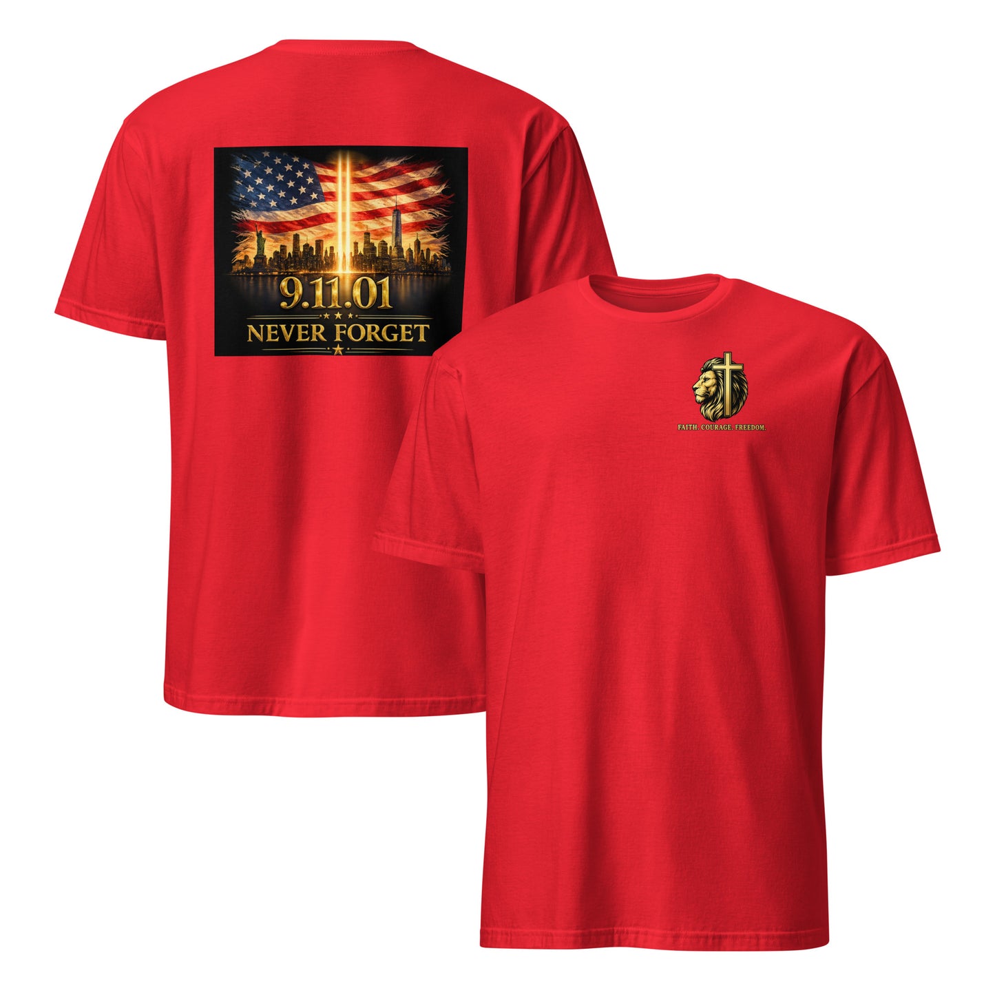 Never Forget 9.11.01 Tribute Tee