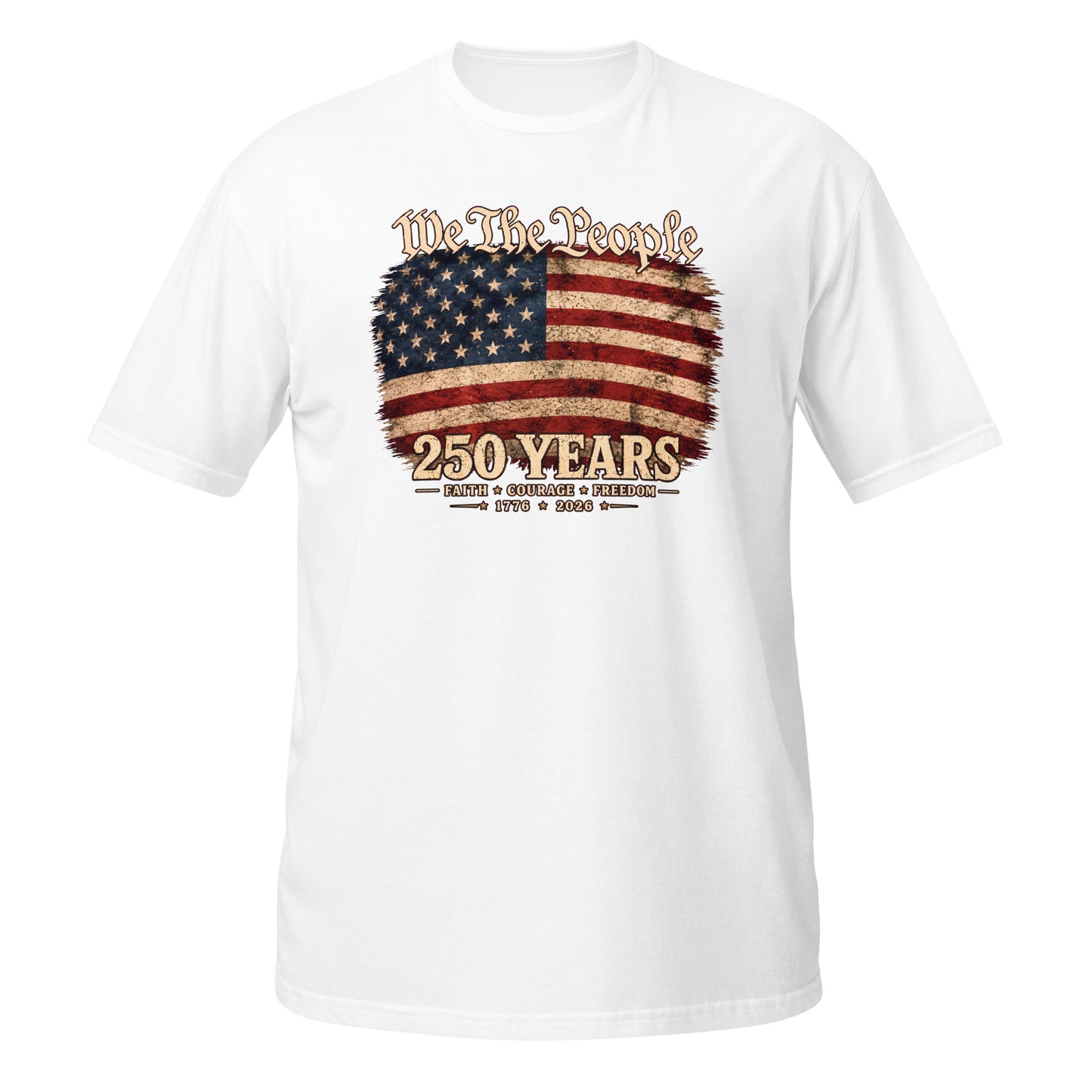 We The People  America 250 Flag Tee