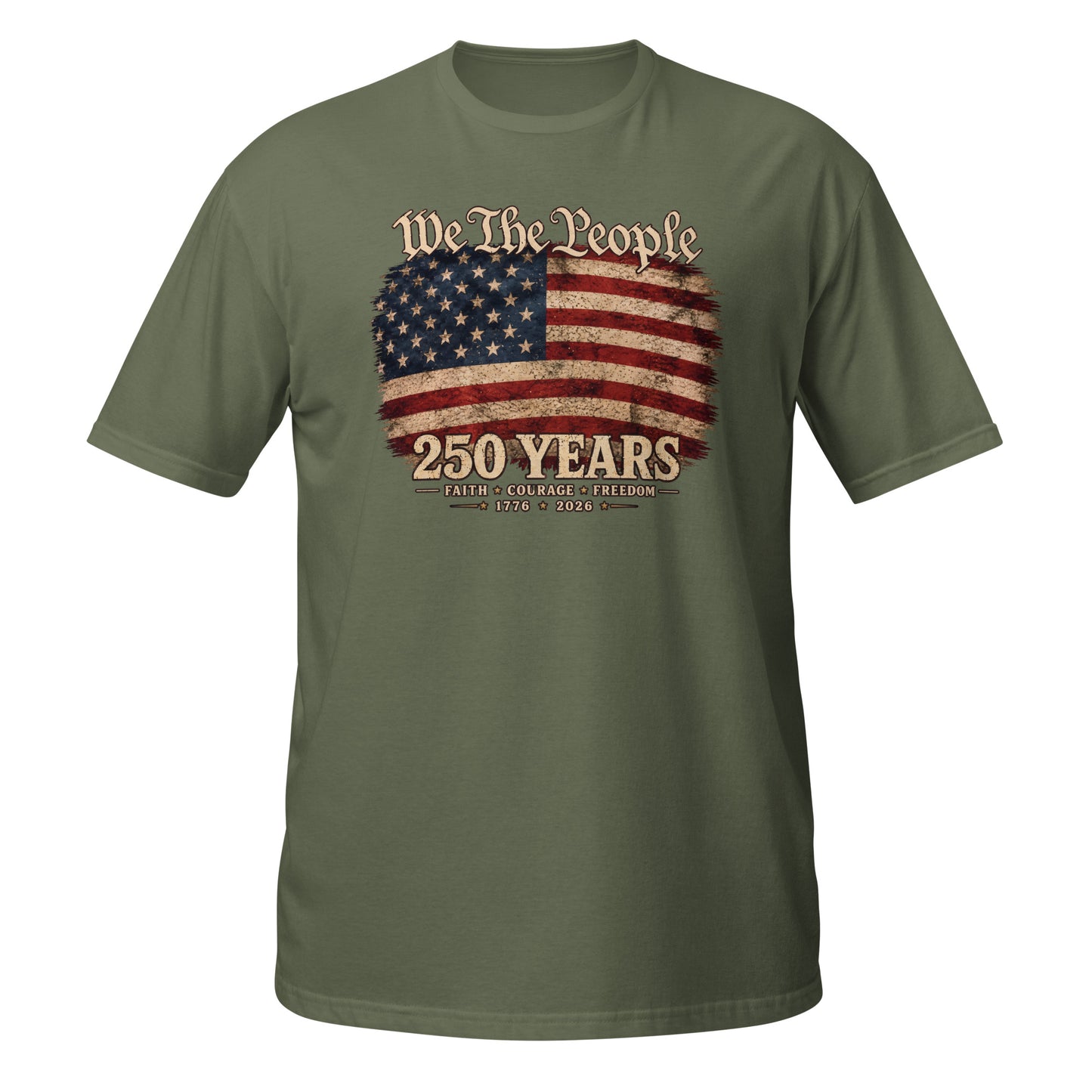 We The People  America 250 Flag Tee