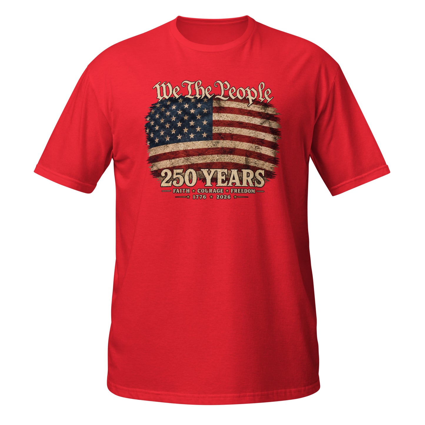 We The People  America 250 Flag Tee